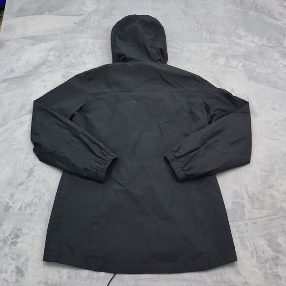 Free Country Jacket Womens S Black Full Zip Hooded Radiance Rain Jacket - Picture 12 of 16